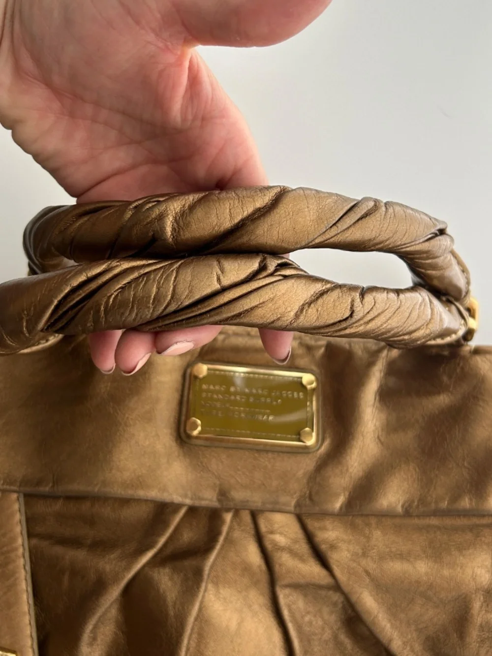 Marc Jacobs Satchel Bag- (similar to Classic Q Groovee Style) - Picture 4 of 8